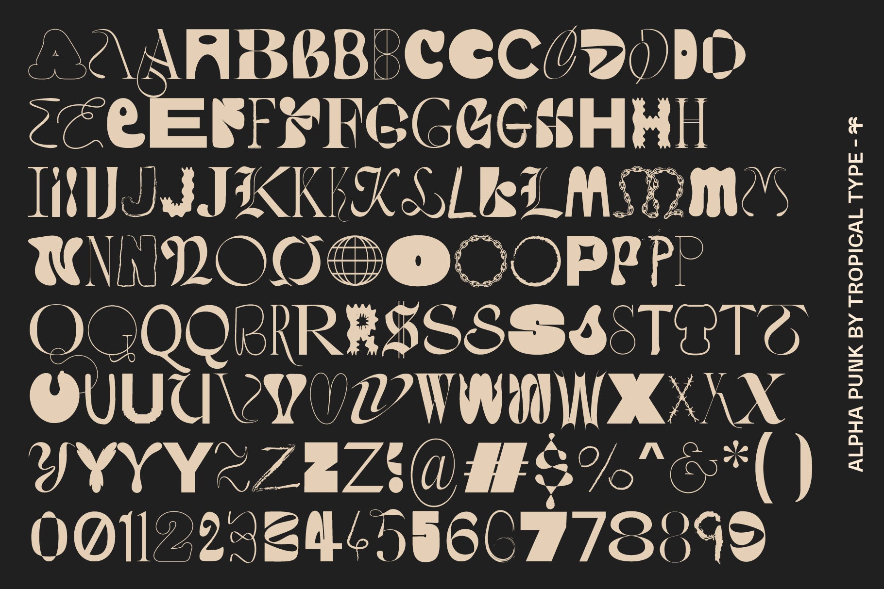 Display Font Collection