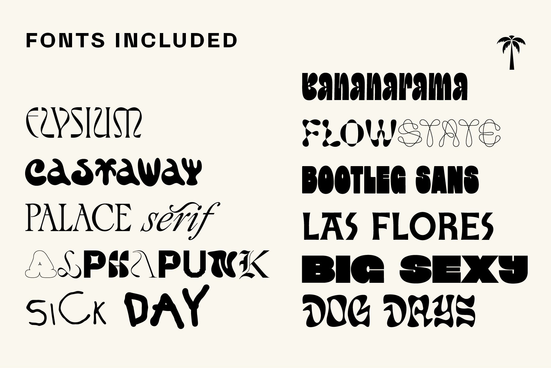 Display Font Collection