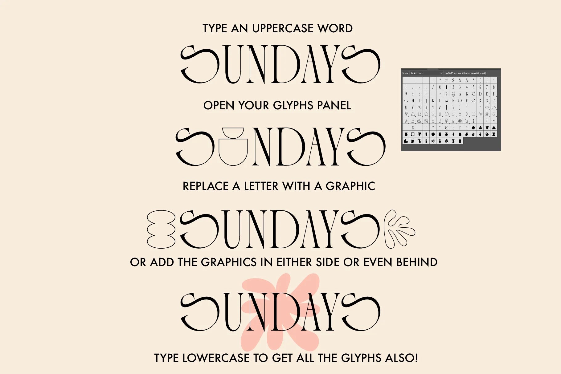 Eclectic Font Collection