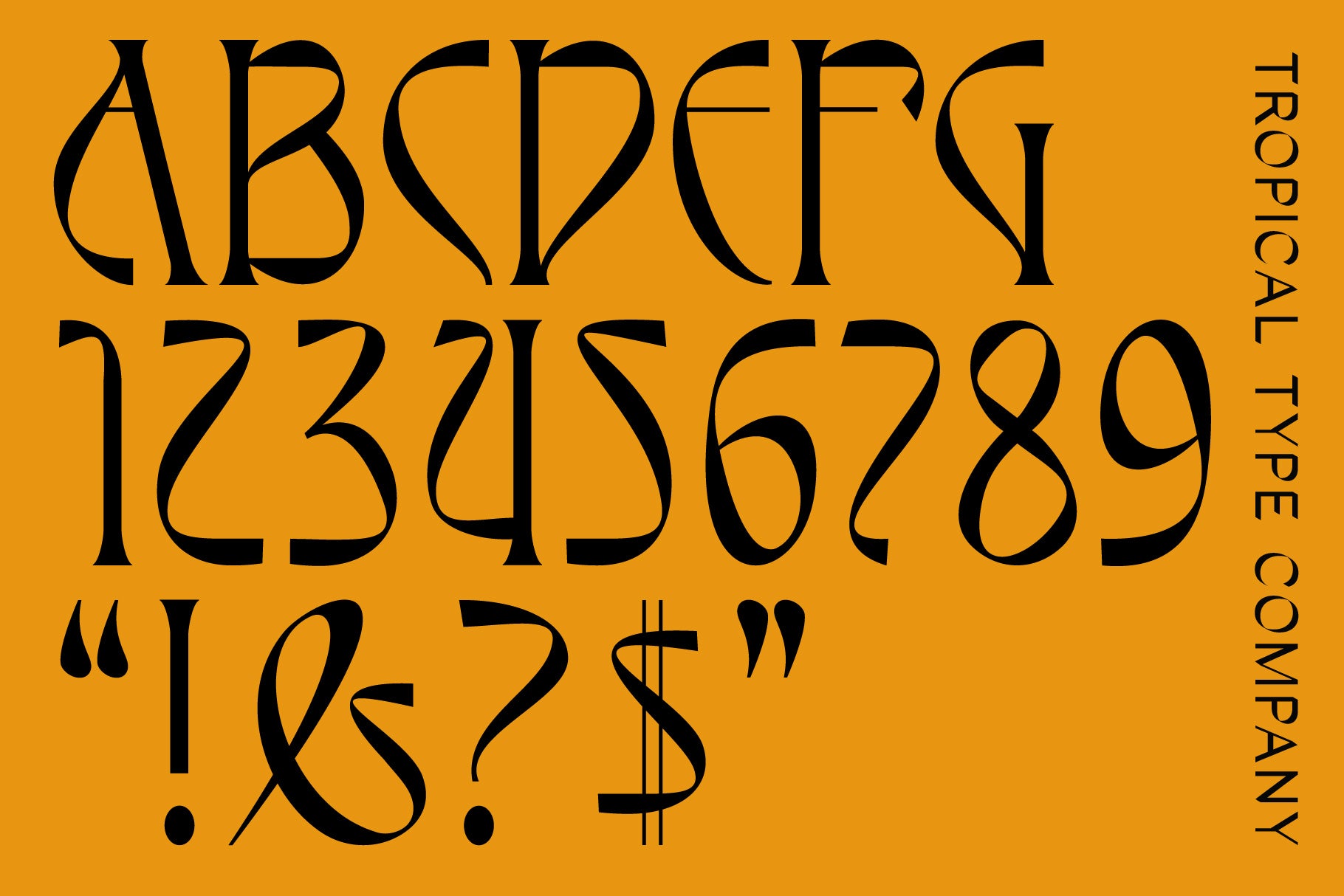 Elysium Display Font