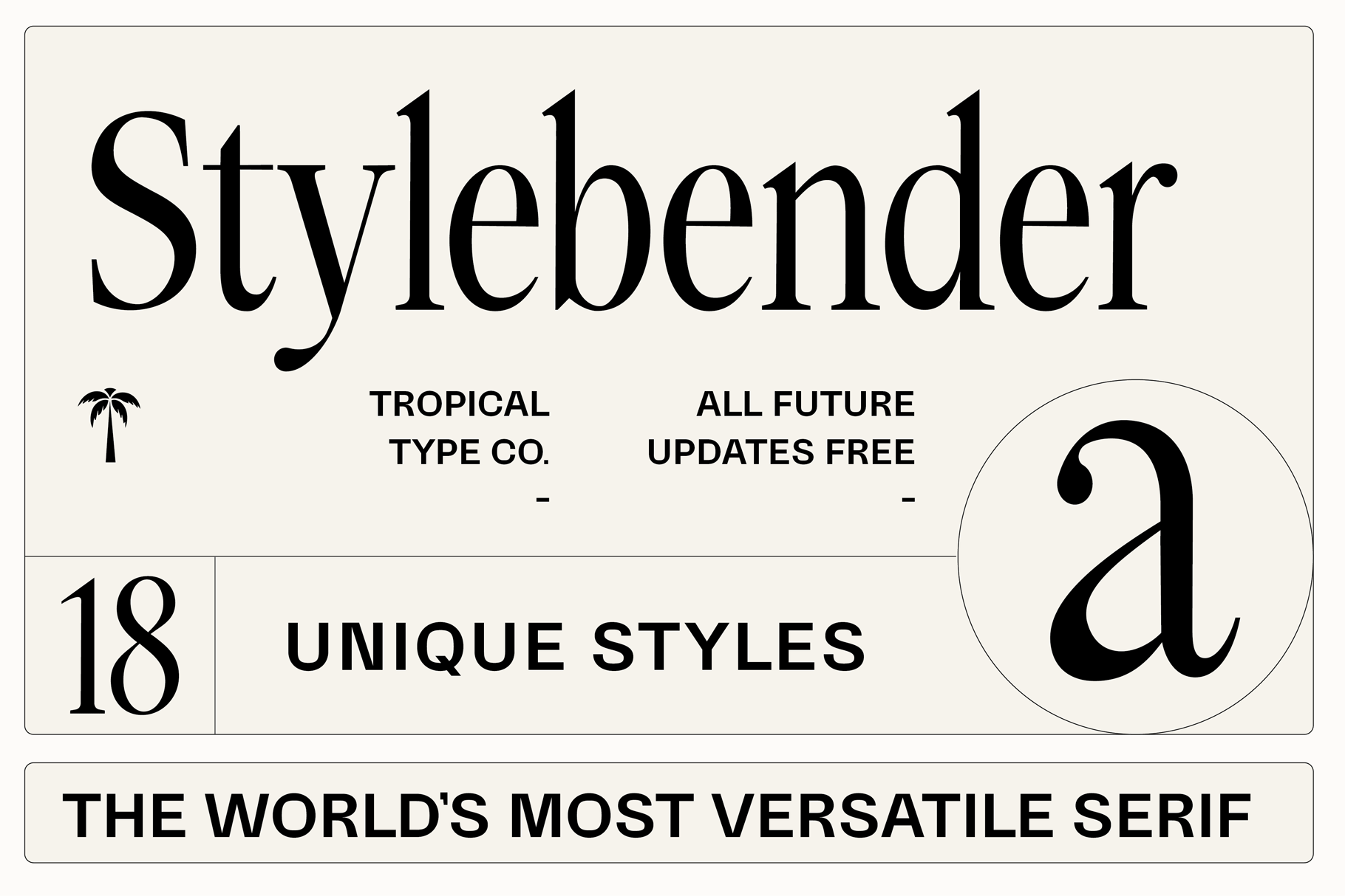 Stylebender Serif V3