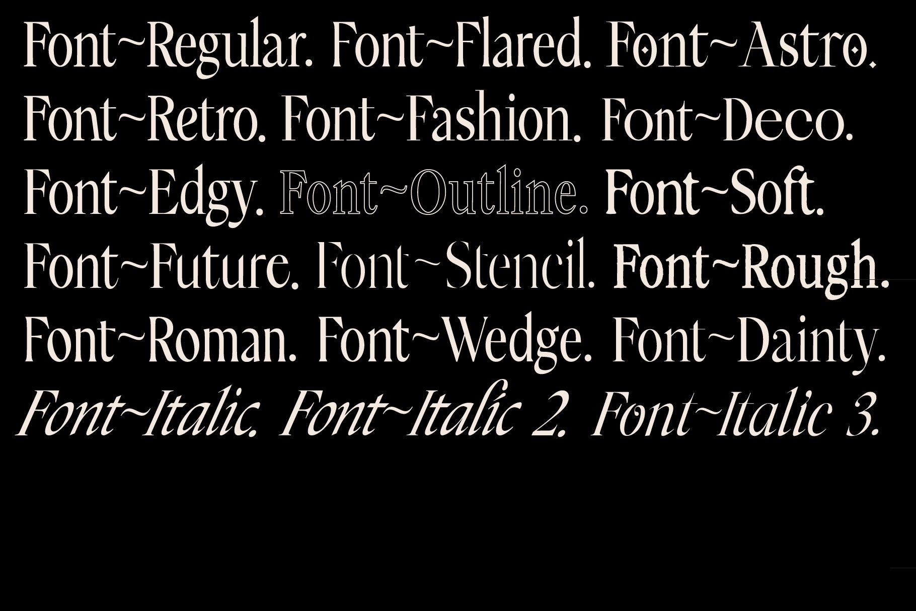 Stylebender Serif V3