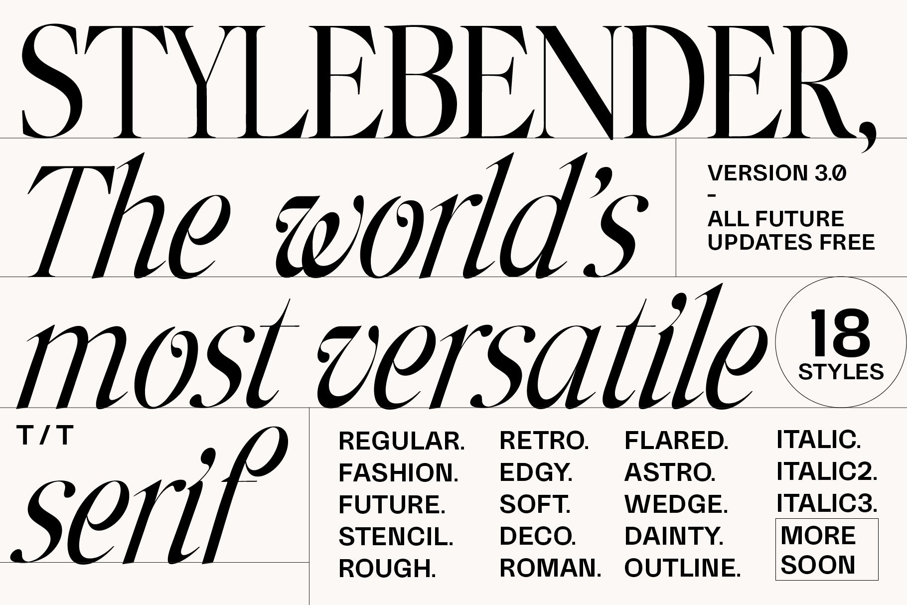 Stylebender Serif V3