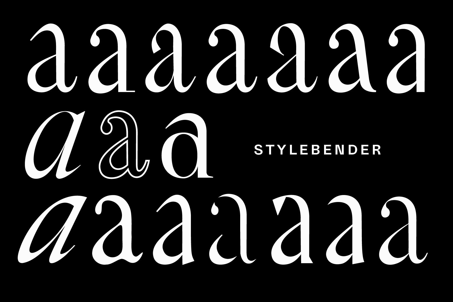 Stylebender Serif V3