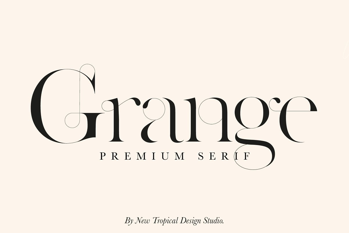Fashion Font Collection