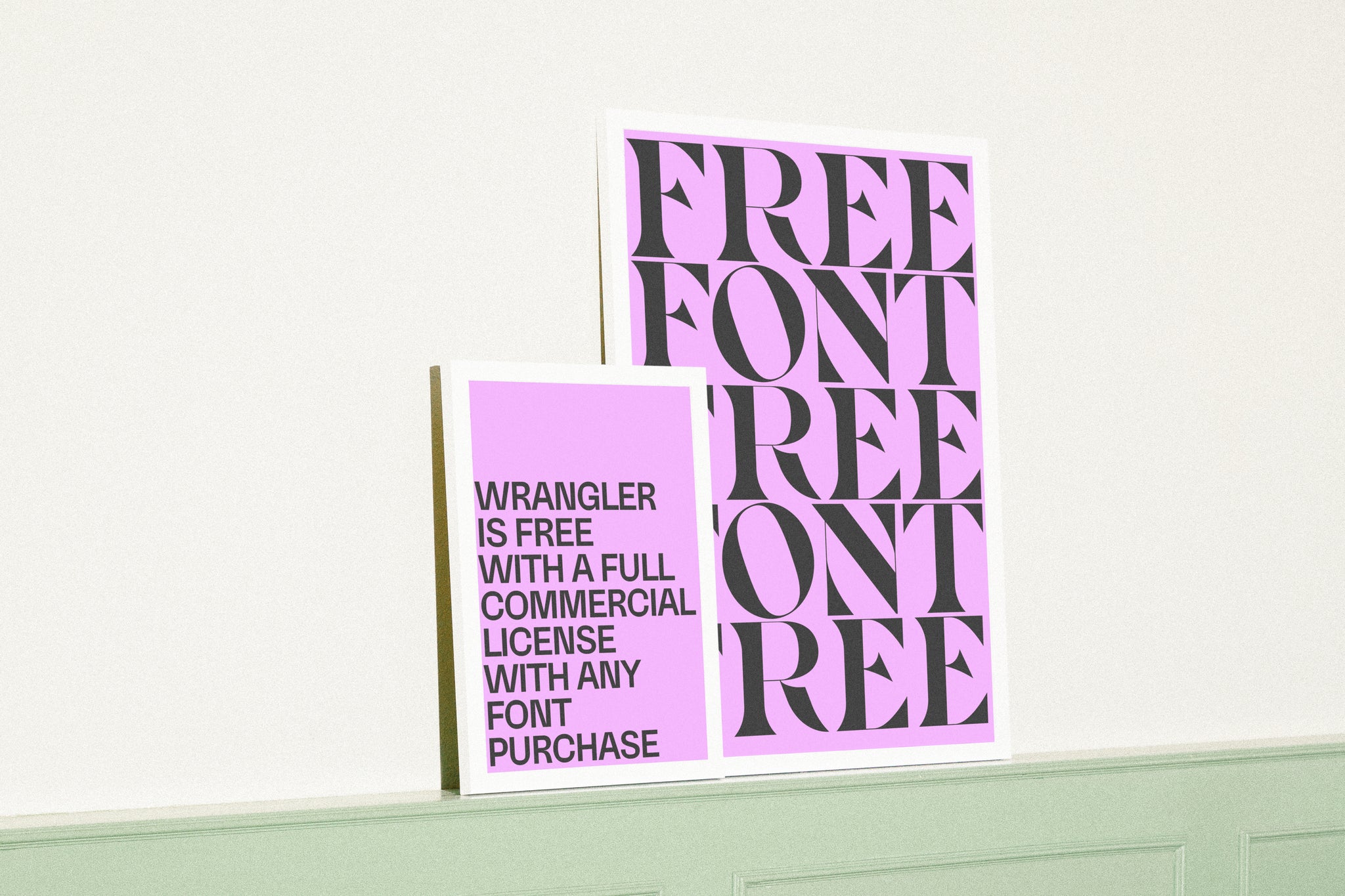 FREE FONT - WRANGLER