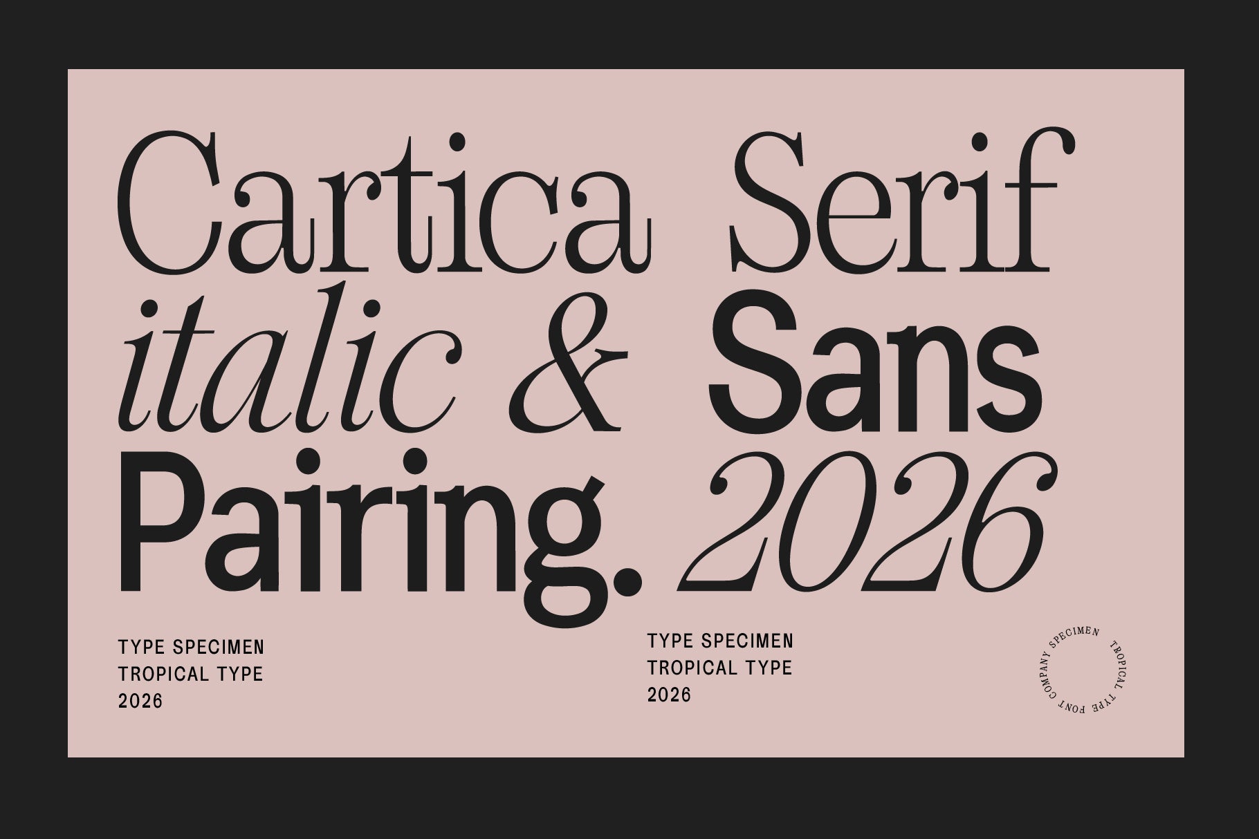 Cartica Serif
