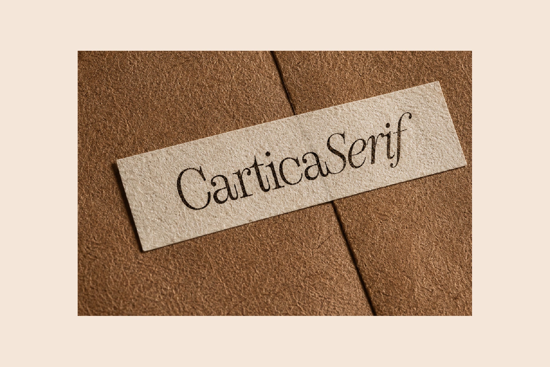 Cartica Serif