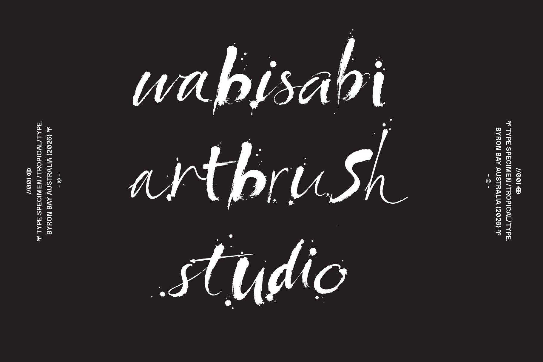 Spilt Milk Brush Font.