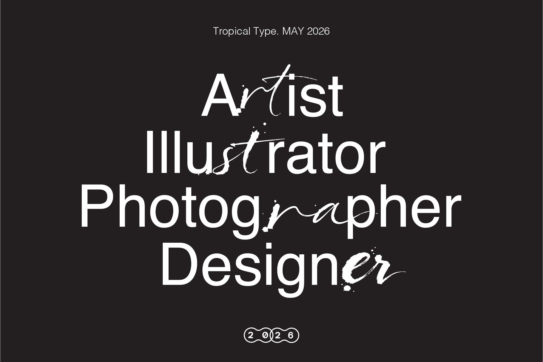 Spilt Milk Brush Font.