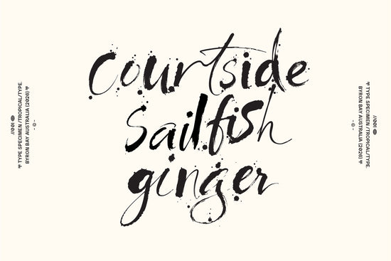 Spilt Milk Brush Font.