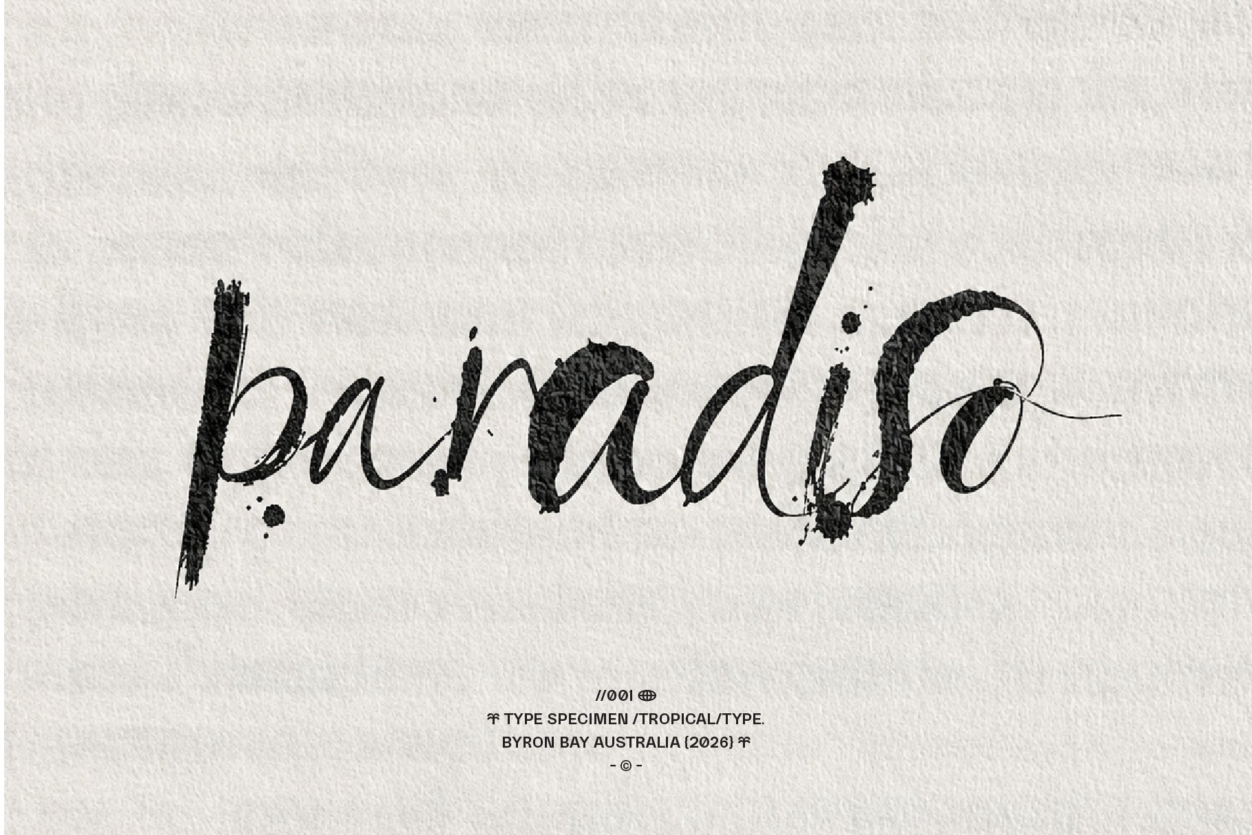 Spilt Milk Brush Font.