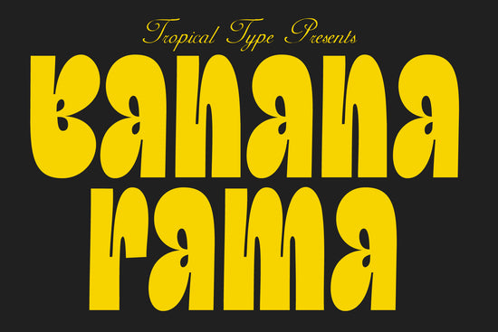 TROPICAL TYPE. Modern Fonts, Typefaces & Bundle Deals - Tropical Type