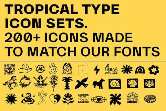 Icon Packs ( to match fonts)