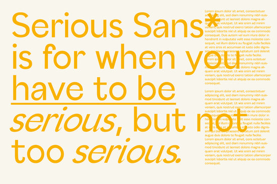 Serious Sans