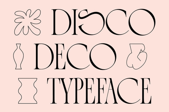 Disco Deco - Graphic Font